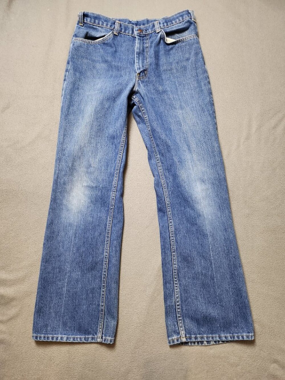 Vintage GWG Jeans Men's 34 Union Made in Canada Medium Wash 70s 80s